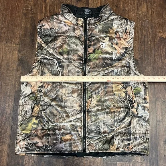 True Timber Camouflage Vest Size Men’s 2XL Color Brown And Green Camouflage - Picture 9 of 10